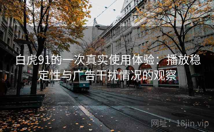 白虎91的一次真实使用体验:播放稳定性与广告干扰情况的观察 白虎91的一次真实使用体验:播放稳定性与广告干扰情况的观察