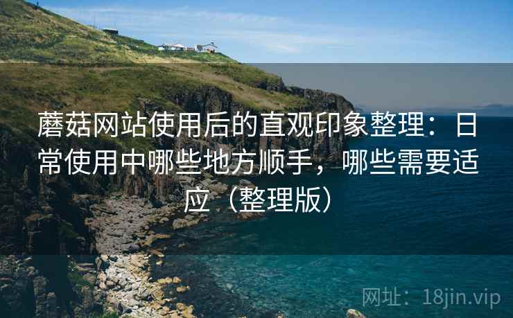 蘑菇网站使用后的直观印象整理：日常使用中哪些地方顺手，哪些需要适应（整理版）
